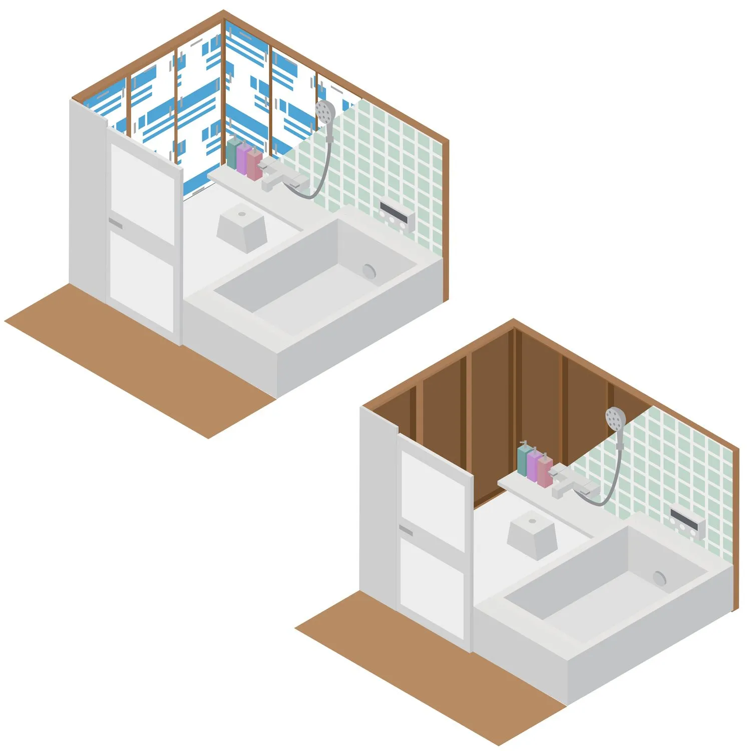 Réalisation de plans et Vues 3D de rénovation sur&nbsp;Guichen