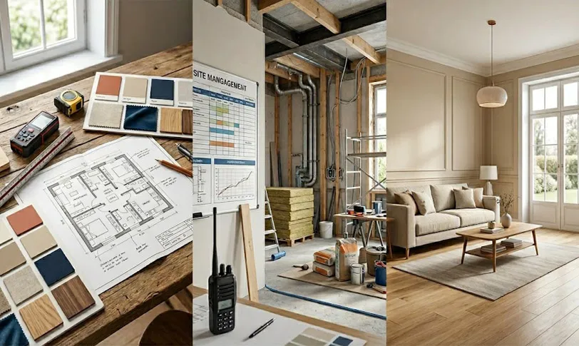 3 étapes pour votre projet de rénovation d'intérieur sur Rennes et sur le département d'Ille et VIlaine